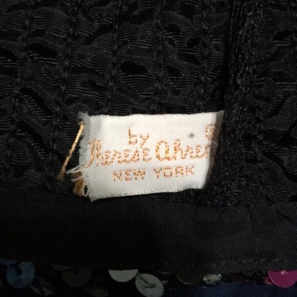 Vintage Therese Ahrens Sequin jacket Sz medium - Picture 7 of 9